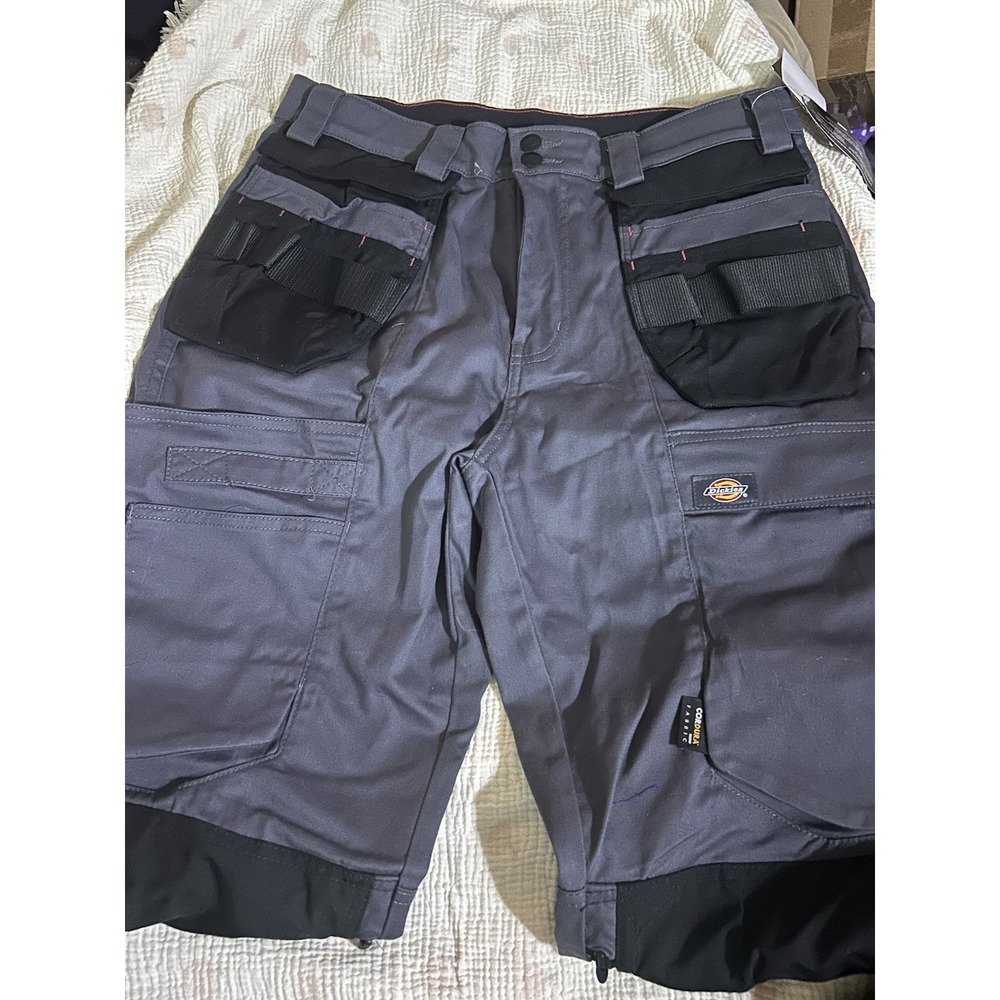 Dickies Performance Workwear Pants Womens 10R Gray Utility Straight Leg NEW - Picture 5 of 7